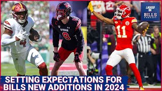 Expectations for Buffalo Bills offseason additions Keon Coleman Cole Bishop Curtis Samuel amp more [upl. by Mimi718]