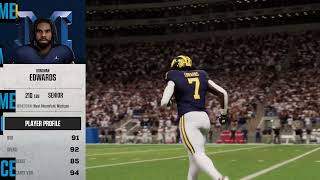 Penn State Mo Bamba College Football 25 [upl. by Denna538]