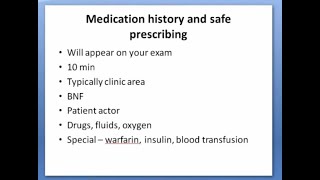 UKFPO Clinical Assessment Exam  Prescribing Old [upl. by Aidole673]