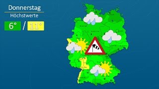 wetteronlinede Wetter in 60 Sekunden 28022017 [upl. by Seavir816]