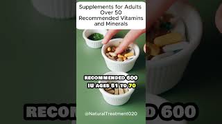 Supplements for Older Adults short vitamins supplements [upl. by Ydnic]