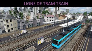 Transport Fever 2  Map 9  TramTrain BT  évolution 2 [upl. by Elleiand]