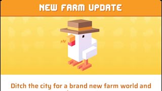 New Crossy Road Farm Update New Secret Character [upl. by Ycnej246]