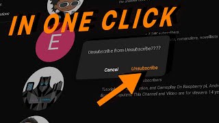 How to unsubscribe from every YouTube channel QUICKLY [upl. by Castra]