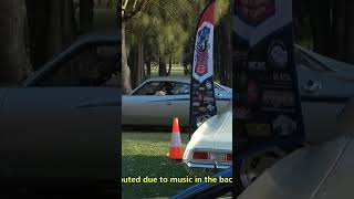 Leaving Gough Whitlam Park  Midweek Muscle Car Club [upl. by Anailil]