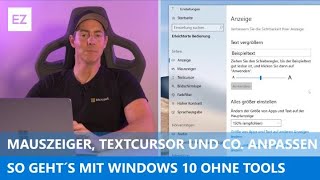 Windows 10 einfacher nutzen mit der erleichterten Bedienung [upl. by Aehtela]