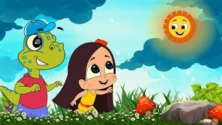 মেঘের কোলে রোদ  Megher Kole Rod  Rabindra Sangeet  Bangla Cartoon  Moople TV Bangla [upl. by Juliane816]