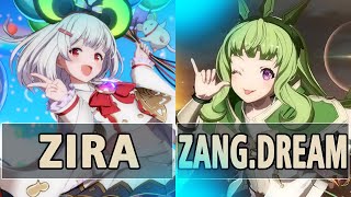 GBVSR🔥Zira Vikala Vs Zangief Dream Cagliostro🔥 High Level Gameplay [upl. by Chambers]