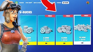 i found a easy free V bucks glitch in season 4 it actually works… [upl. by Lambart]