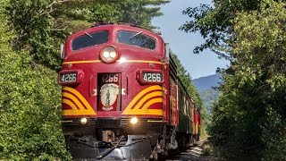 Railfans Day with the Conway Scenic Railroad [upl. by Amati]