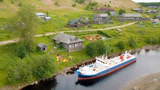 Life in a VILLAGE CUT OFF from Civilization in Russia Life without communication and roads [upl. by Nevetse]