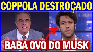 Coppola fala ASNEIRA e BAJULA Elon Musk e Eduardo Cardozo DESTROÇA o bananão [upl. by Lokkin]