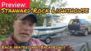 Preview quotMission to Stannard Rock Lighthousequot  Cdory 16 Angler [upl. by Tepper]