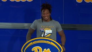 Pitt Football  WVU Week  Kyle Louis  91024 [upl. by Ronnholm]