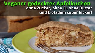 Dieser VollkornKuchen ist vegan ohne Zucker Butter oder Ei und trotzdem extrem lecker  Rezept [upl. by Sherrer]