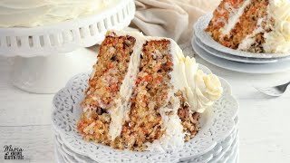 GlutenFree Carrot Cake DairyFree Option [upl. by Jung637]