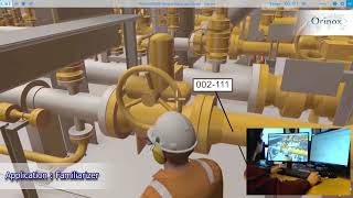 ORINOX Plant Virtual Reality  Computer Based Training offer AVEVA AVP™ [upl. by Divad]