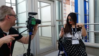 Disability Activist Praises SXSW for Accessibility [upl. by Aihsemaj226]