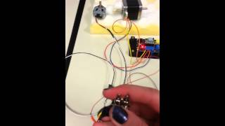 Solenoid DC Motor Control with DPDT Hacked Switch [upl. by Hallette]