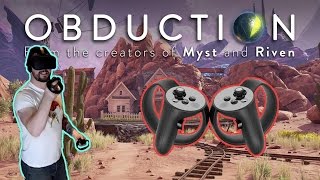 DO TOUCH CONTROLLERS IMPROVE OBDUCTION VR [upl. by Entroc]