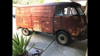 1962 Volkswagen Bus VW Type 2  RESURRECTION RESTORATION VW Panelvan VW Kombi [upl. by Helaine]