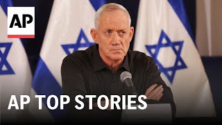 Benny Gantz threatens to resign flash floods in Afghanistan and more  Top Stories [upl. by Kato]