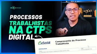 Reconhecimento de vínculo Anotação no eSocial S2500 não está aparecendo na CTPS Digital  ENTENDA [upl. by Oicaroh397]