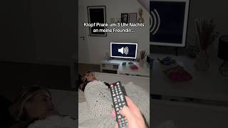 Klopf Prank an meine Freundin😳 comedy couple shorts [upl. by Tatia]