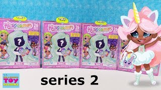 Hairdorables Series 2 Fashion Doll Unboxing Blind Bag Toy Review  PSToyReviews [upl. by Aihsenat]