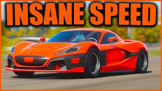 FASTEST ELECTRIC DRAG CAR How to tune Rimac Concept 2 for Drag racing [upl. by Notsae743]