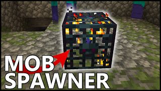 Where To Find MOB SPAWNER In Minecraft [upl. by Heinrik848]