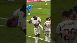 Rudiger Luka Modric Funny Celebration VS Villarreal [upl. by Buna]