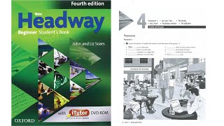 Headway Beginner Workbook 4th Edition Unit 4 [upl. by Sanyu306]