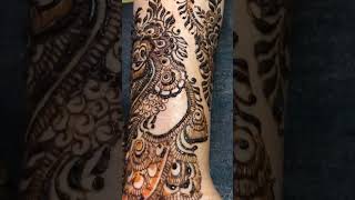 Beautiful and unique Mehndi design 😍 beautiful mhendi [upl. by Ahsinad]