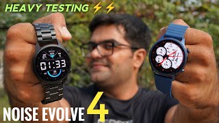 NoiseFit Evolve 4 Smartwatch with SOS Call Feature ⚡⚡ Heavy Testing ⚡⚡ [upl. by Aizahs]