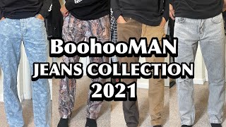 BOOHOOMAN JEANS COLLECTION 2021  AFFORDABLE BOOHOOMAN JEANS 🔥 [upl. by Townshend]