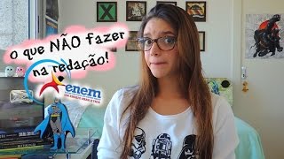 10 coisas que você NÃO DEVE fazer na Redação do ENEM  Débora Aladim [upl. by Imeon]