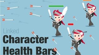 Gamesalad Linked Character Health Bars [upl. by Pevzner100]