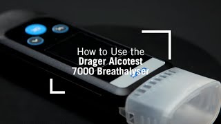 Mastering The Drager Alcotest 7000 Breathalyser A Stepbystep Guide [upl. by Annahtur]