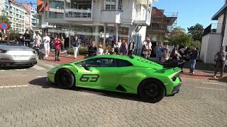 Zoute grand prix day 2 carspotting knokke hypercar dreamcar supercar autogespot carspot car [upl. by Rhetta]