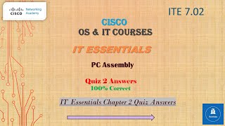 IT Essentials Chapter 2 Quiz Answers CISCO IT Essentials quiz 2 answers 2021  100 Correct Answers [upl. by Mercado]