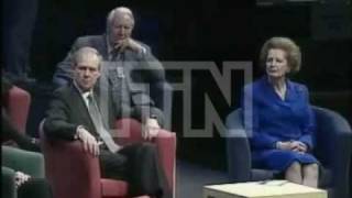 Sir Edward Heath amp Margaret Thatcher Conservative Party Conference 1998 [upl. by Lin]