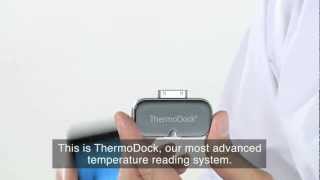 ThermoDock  Contactless Temperature Readings by Medisana [upl. by Nitsej]