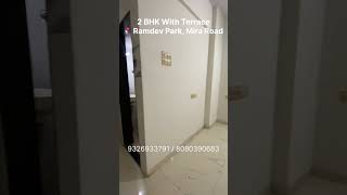 2BHK With 810 sq ft Huge Terrace terraceapartments 2bhk [upl. by Rosio]