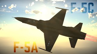 F5C Freedom Fighter vs F5A Freedom Fighter  War Thunder Duel [upl. by Fiel]