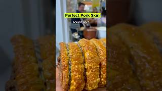 The Crispiest Pork Skin ⚡️ porkbelly pork bacon bbq food yummy bbqforyou foryou fyp asmr [upl. by Tapes]