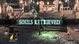 Dark Souls III  Irithyll of the Boreal Valley Lightning Gem Acquired Location Suicide Gameplay PS4 [upl. by Stutzman]