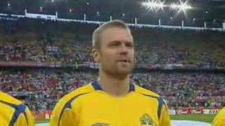 Sweden national football team against England in Worldcup 2006 [upl. by Llarret]