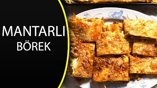 MANTARLI BÖREK  Hazır yufkadan mantarlı börek tarifi  Yufkadan börek tarifleri [upl. by Bradman828]