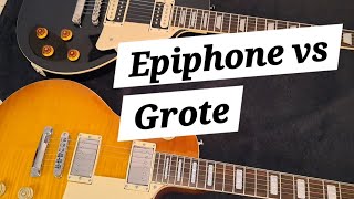 Epiphone Les Paul Vs Grote Les Paul [upl. by Aisat]